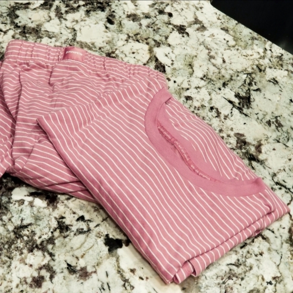 Joyspun 2 Piece  ROSE Pajama Set (Women 3X)Long Sleeve Soft Sleepwear W/Pockets - Picture 6 of 10